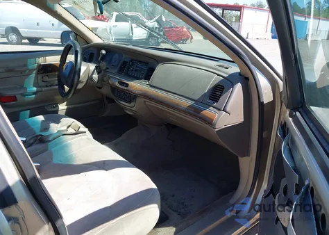 1999 Mercury Grand Marquis Gs из США, поврежденный, VIN 2MEFM74W4XX608720